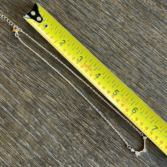 Farrah B. Aries Constellation Pendant crystal on goldtone chain necklace - Picture 8 of 9